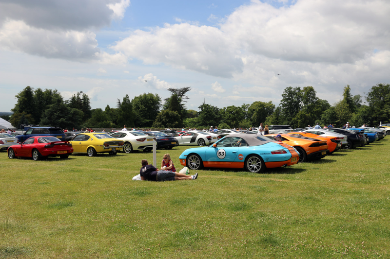 Illustration for article titled The Goodwood Parking Lot Remains The Most Amazing Parking Lot Anywhere